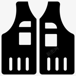 军用防弹衣救生衣防弹衣防弹背心图标高清图片