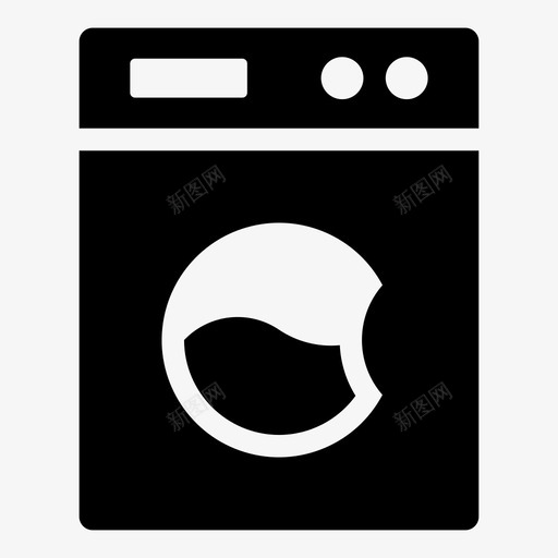 洗衣机烘干机厨房用具2电子产品图标svg_新图网 https://ixintu.com 厨房用具2电子产品 洗衣机 烘干机