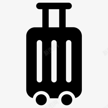 行李箱行李行李秤图标图标