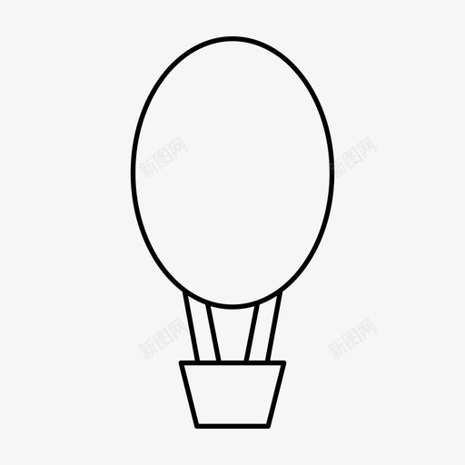 热气球假日度假图标svg_新图网 https://ixintu.com 假日 度假 热气球 网页设计开发概要