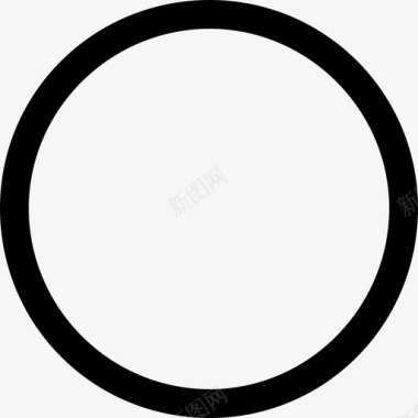 圆直径半径图标图标