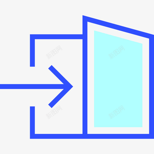 登录网络安全线性颜色图标svg_新图网 https://ixintu.com 登录 线性颜色 网络安全