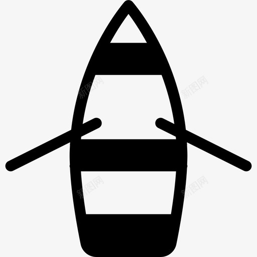 船划船帆船图标svg_新图网 https://ixintu.com 划船 夏季实心图标 帆船 旅行 船 船艇