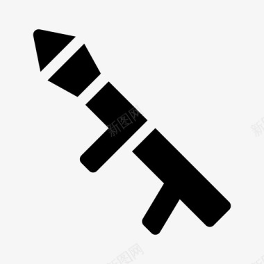 火箭筒陆军火箭图标图标