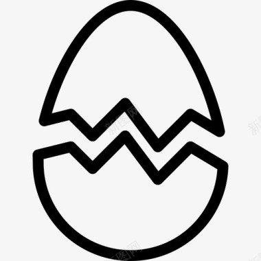 鸡蛋碎2直纹图标图标