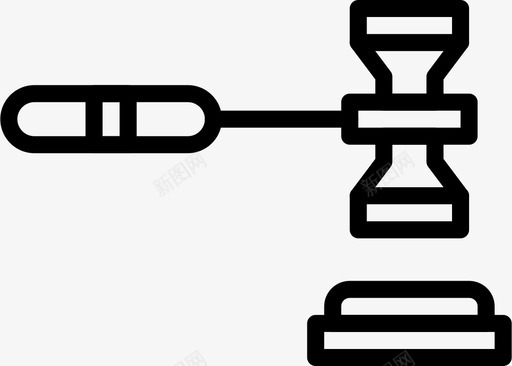 法院警察保护图标图标