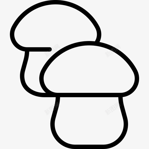 蘑菇野餐第三天直系图标svg_新图网 https://ixintu.com 直系 蘑菇 野餐第三天