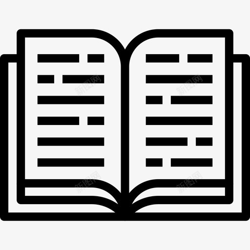 书籍教育55直系图标svg_新图网 https://ixintu.com 书籍 教育55 直系