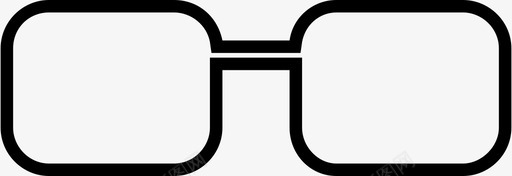 眼镜电源视力图标图标