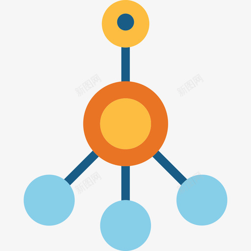 网络电子商务44扁平图标svg_新图网 https://ixintu.com 扁平 电子商务44 网络