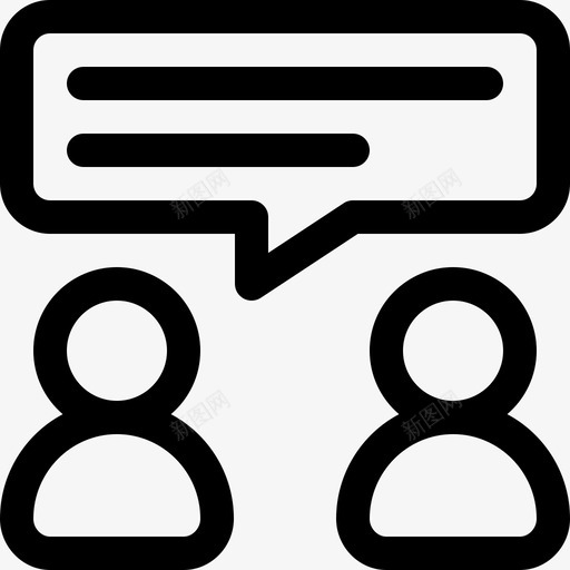 对话沟通78直系图标svg_新图网 https://ixintu.com 对话 沟通78 直系