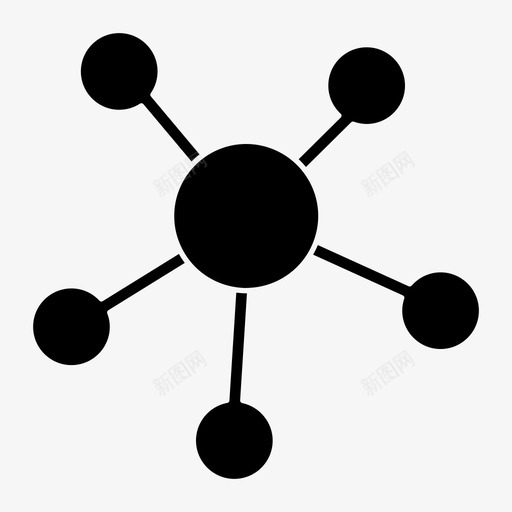 原子诊断dna图标svg_新图网 https://ixintu.com dna 原子 病毒 网页设计字形 诊断