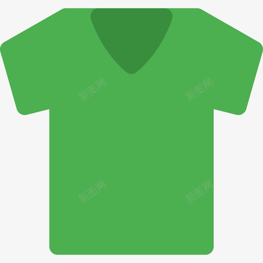 衬衫衣服43平的图标svg_新图网 https://ixintu.com 平的 衣服43 衬衫