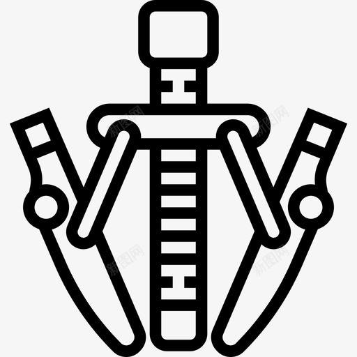 扳手汽车设备2线性图标svg_新图网 https://ixintu.com 扳手 汽车设备2 线性