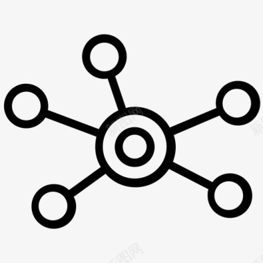 原子结构原子分子图标图标