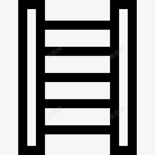 格子架健身器材8线性图标svg_新图网 https://ixintu.com 健身器材8 格子架 线性
