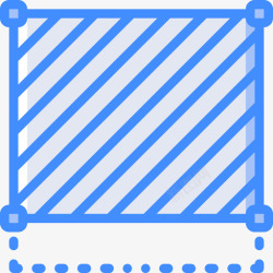 蓝色框架框架桌面出版蓝色图标高清图片