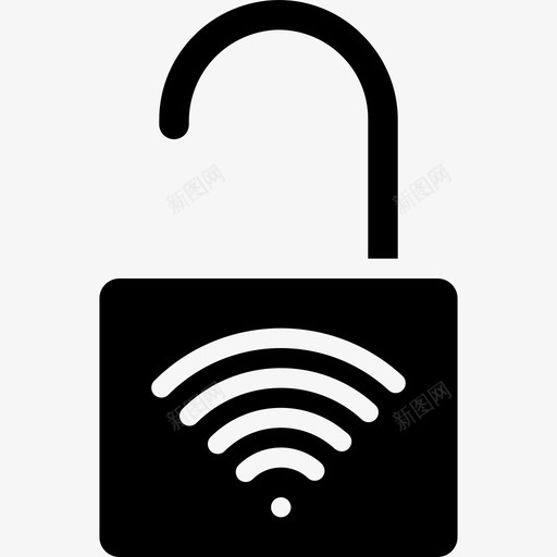 打开挂锁数据安全12填充图标svg_新图网 https://ixintu.com 填充 打开挂锁 数据安全12