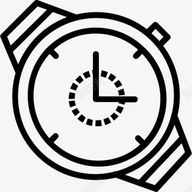 手表时间35直线型图标图标