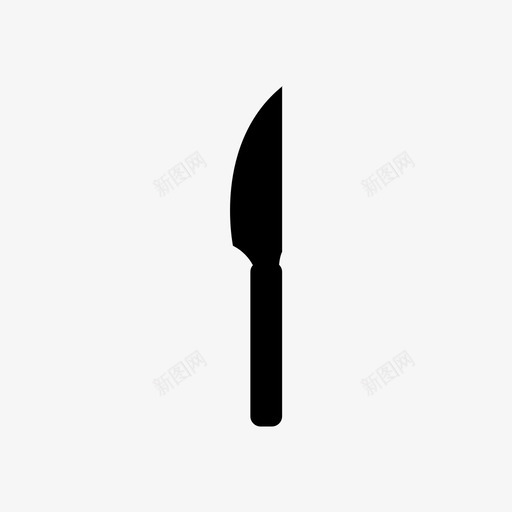 刀设备金属图标svg_新图网 https://ixintu.com 刀 工具 设备 金属 餐厅