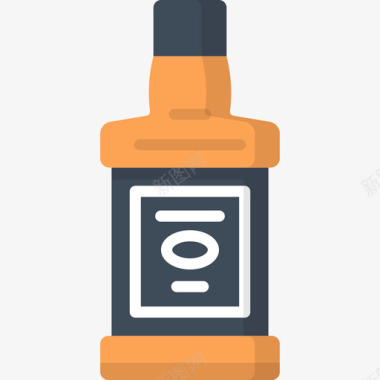 威士忌kawaii饮料2淡味图标图标