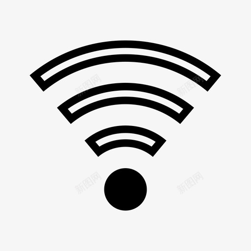 wifi接入酒吧图标svg_新图网 https://ixintu.com wifi 互联网 接入 网络 连接 酒吧