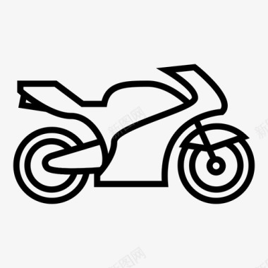 摩托车运动摩托车运动自行车摩托车运动竞赛图标图标