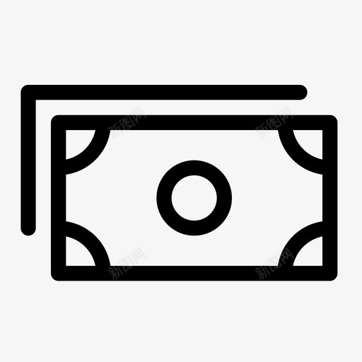 钞票现金收益图标svg_新图网 https://ixintu.com 2018年7月10日 储蓄 收益 现金 货币 钞票