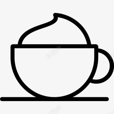 卡布奇诺咖啡8直饮图标图标