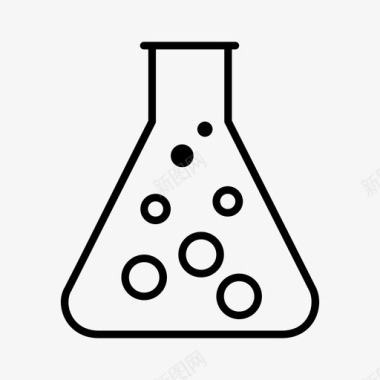 erlenmeyer烧瓶化学教育图标图标