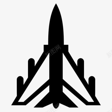 喷气机飞机战斗机图标图标