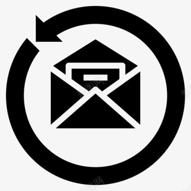 邮件服务电子邮件信封图标图标