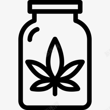 大麻吸毒成瘾直系亲属图标图标