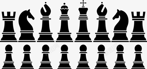 国际象棋国际象棋棋盘体育图标图标