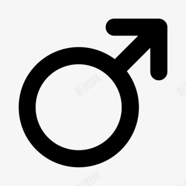 男性性厕所图标图标