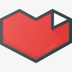 YouTube的应用程序标识Youtube应用程序windows2线性颜色图标高清图片