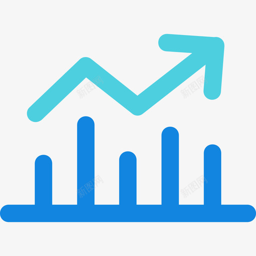 分析金融62线性蓝图标svg_新图网 https://ixintu.com 分析 线性蓝 金融62