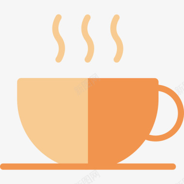 热咖啡咖啡7淡咖啡图标图标