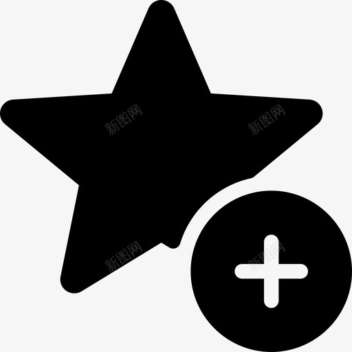 星星书签标签5填充图标svg_新图网 https://ixintu.com 书签标签5 填充 星星