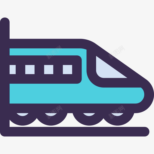 地铁运输55线颜色蓝色图标svg_新图网 https://ixintu.com 地铁 线颜色蓝色 运输55