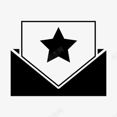 邮件收藏夹邀请图标图标