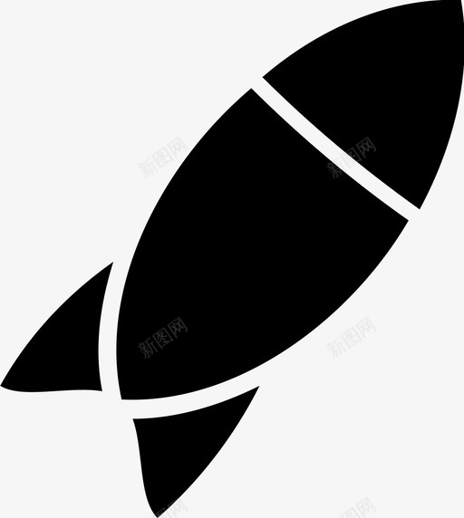 火箭卫星宇宙飞船图标svg_新图网 https://ixintu.com 卫星 宇宙飞船 火箭 运输