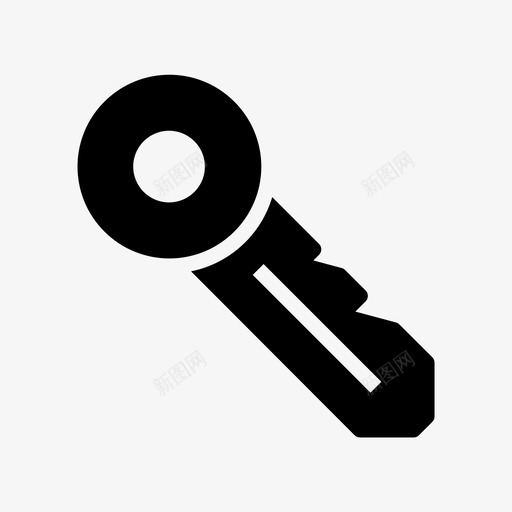 钥匙房屋钥匙房间钥匙图标svg_新图网 https://ixintu.com 填充图标 安全 房屋钥匙 房间钥匙 旅行 解锁 钥匙