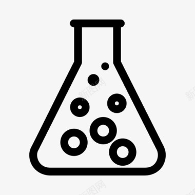 erlenmeyer烧瓶化学教育图标图标