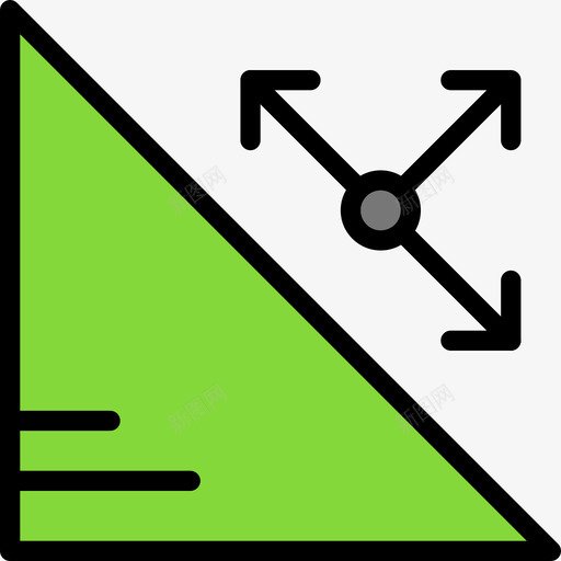 三角形科学34线性颜色图标svg_新图网 https://ixintu.com 三角形 科学34 线性颜色