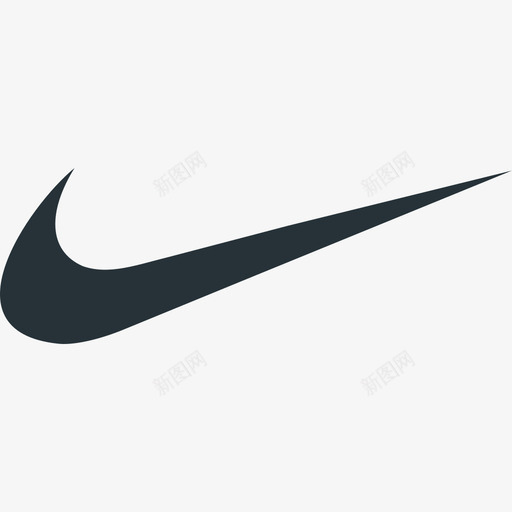 Nike徽标502扁平图标svg_新图网 https://ixintu.com Nike 徽标502 扁平