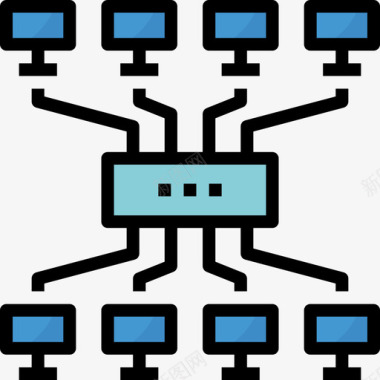 网络网络26线颜色图标图标
