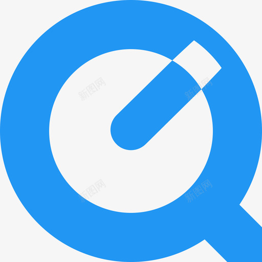 Quicktime徽标502扁平图标svg_新图网 https://ixintu.com Quicktime 徽标502 扁平