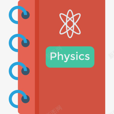 记事本学校教育2扁平图标图标