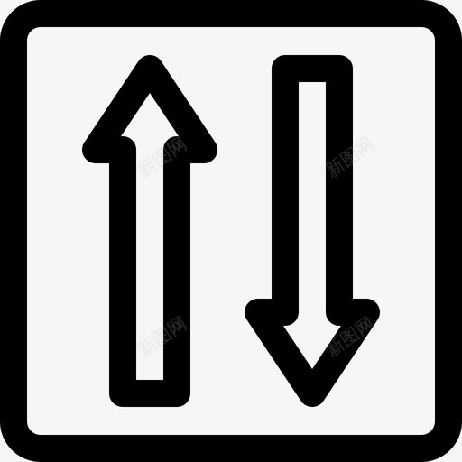两种方式信号和禁止线性的图标svg_新图网 https://ixintu.com 两种方式 信号和禁止 线性的